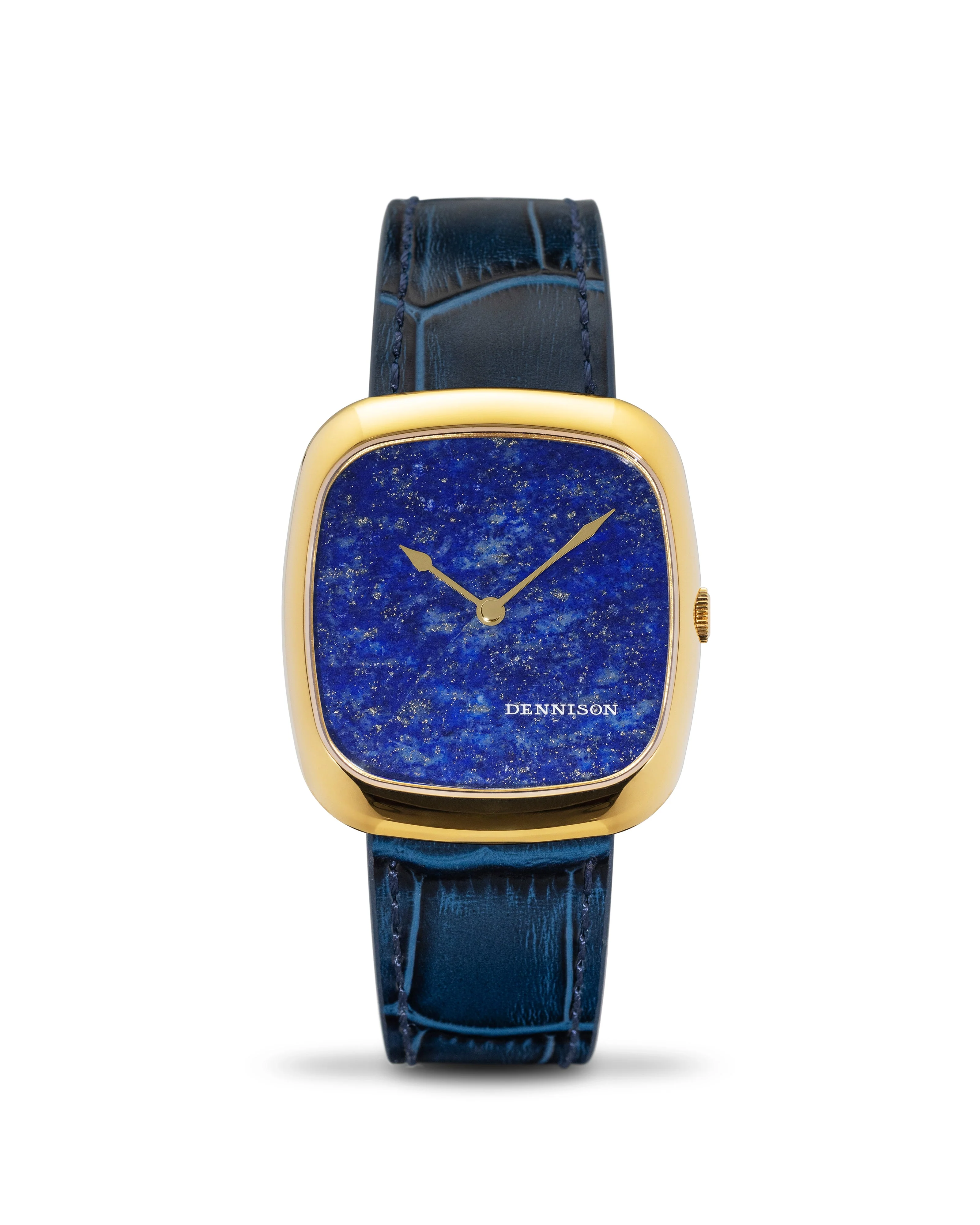 Dennison Lapis Lazuli Blue Stone Dial Gold - Image 2