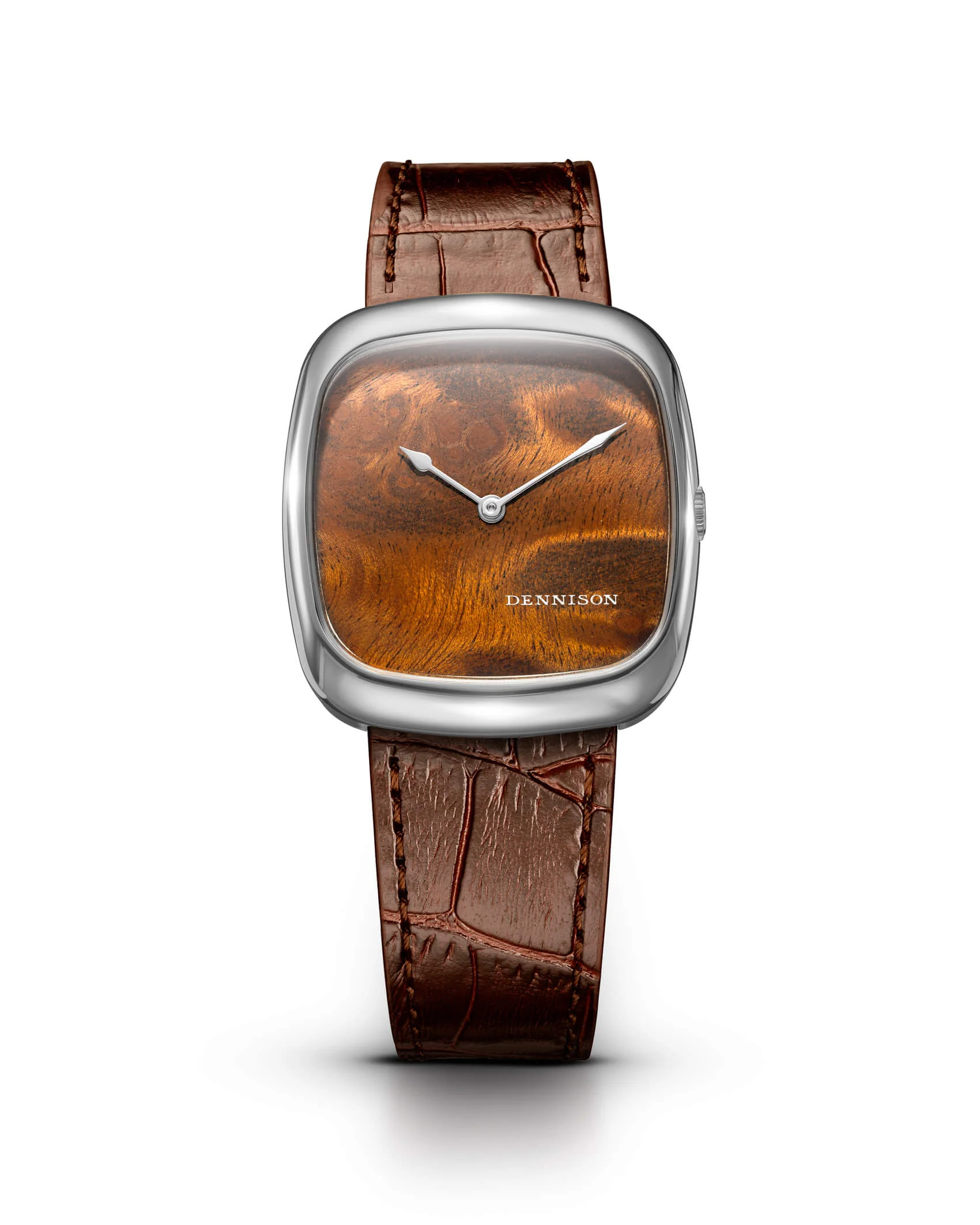 Dennison Natural Wood In Steel/Gold - Image 2