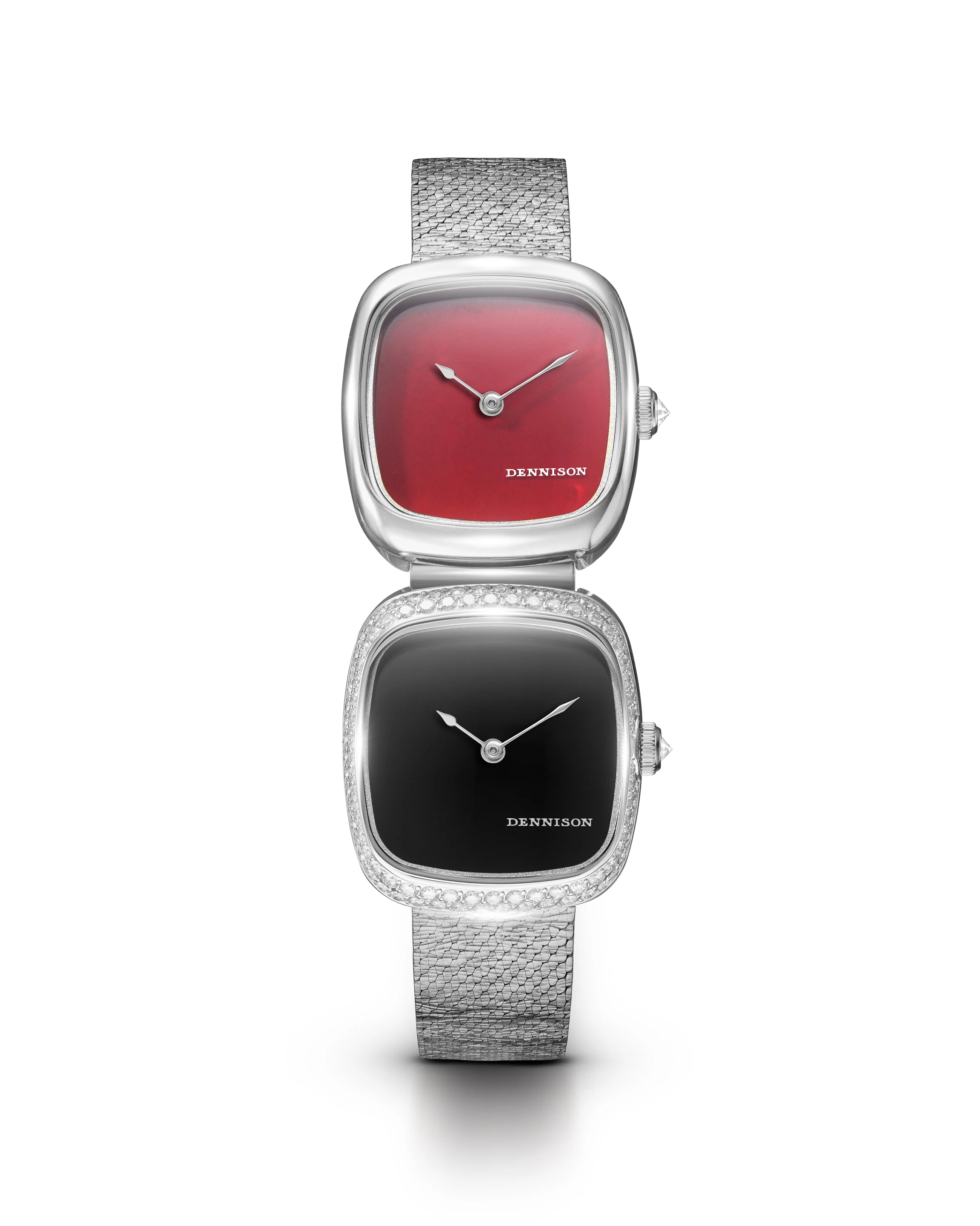 Dennison Dual Time Mini – Red Jasper & Black Onyx - Image 4