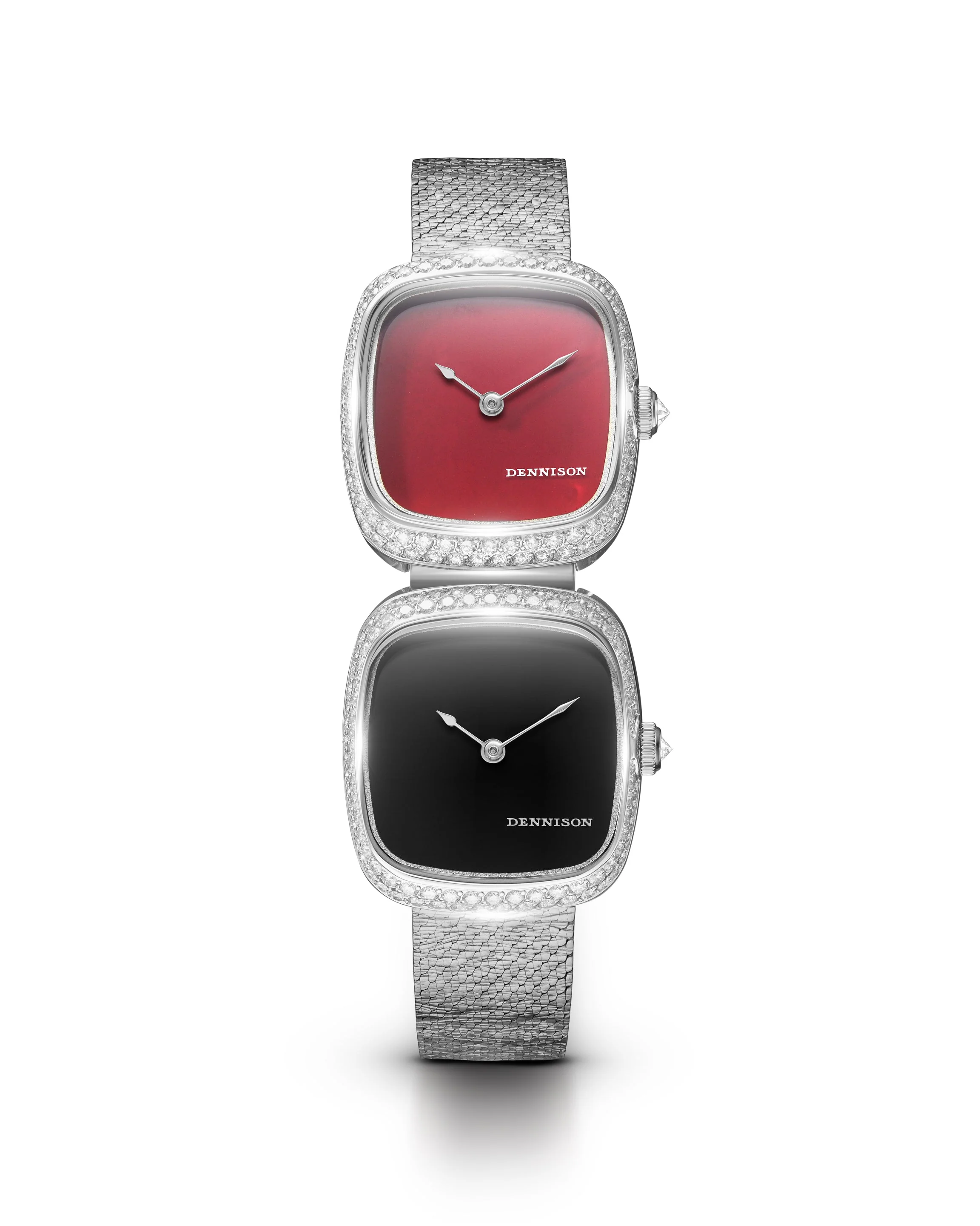 Dennison Dual Time Mini – Red Jasper & Black Onyx - Image 5