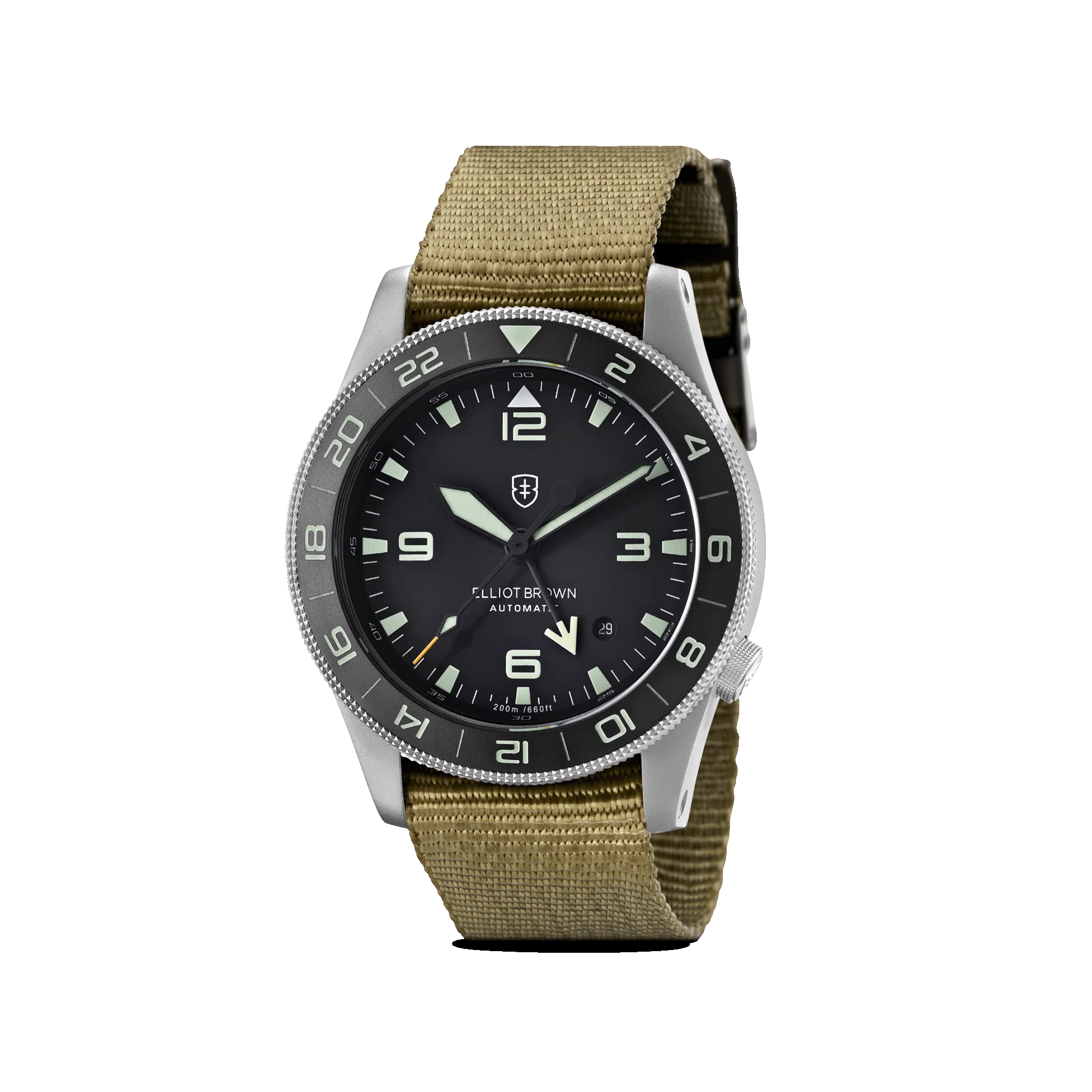 Elliot Brown Holton Auto GMT: EBINOX 101-A25