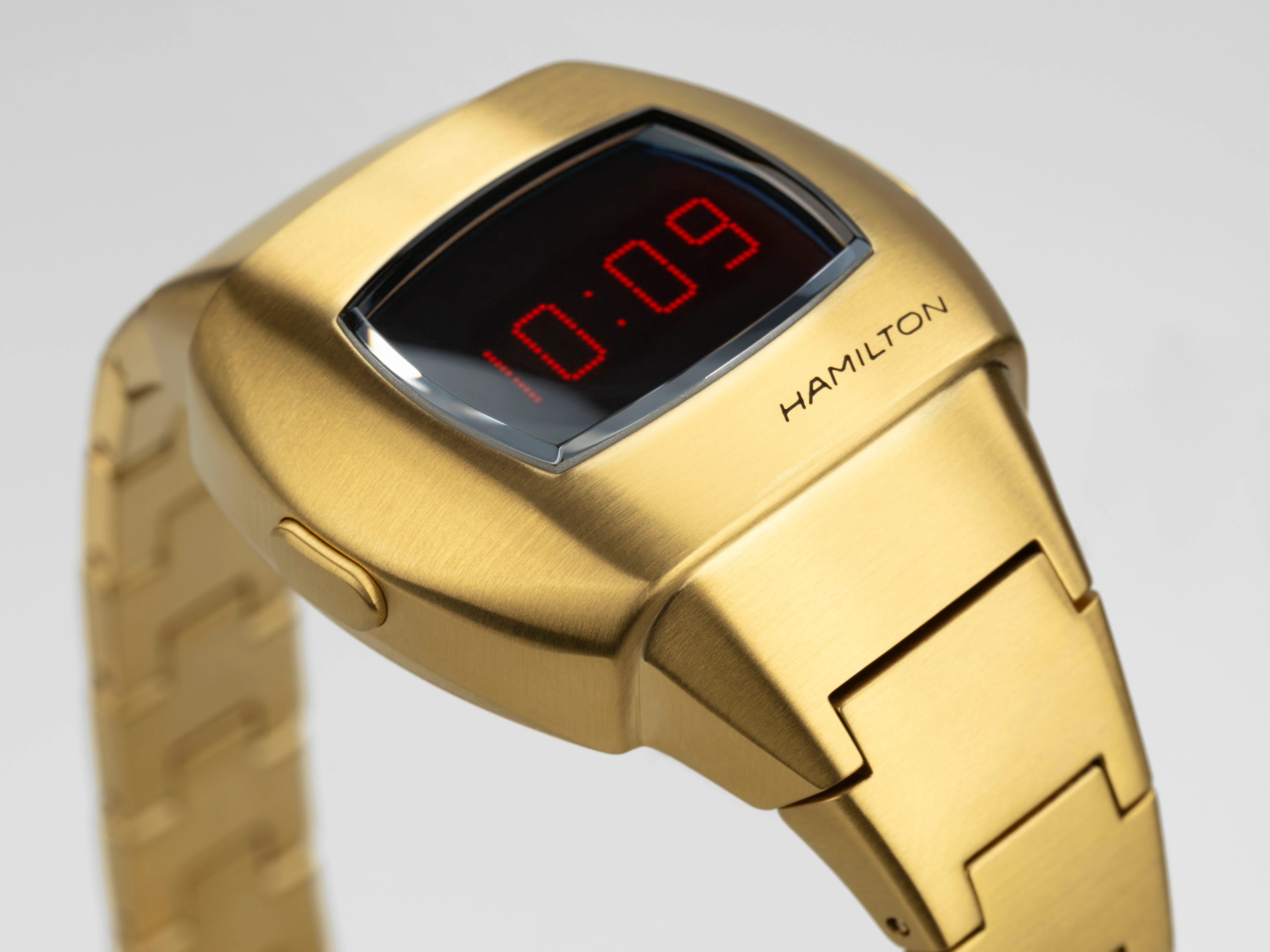 Hamilton American Classic PSR74 Digital Quartz - Gold PVD - Image 5