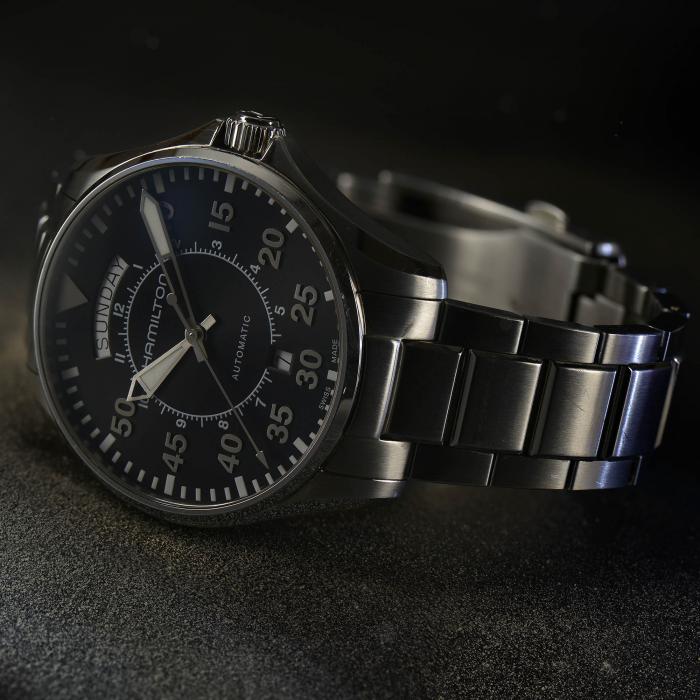 Hamilton Khaki Aviation Pilot Day Date Auto - Image 3