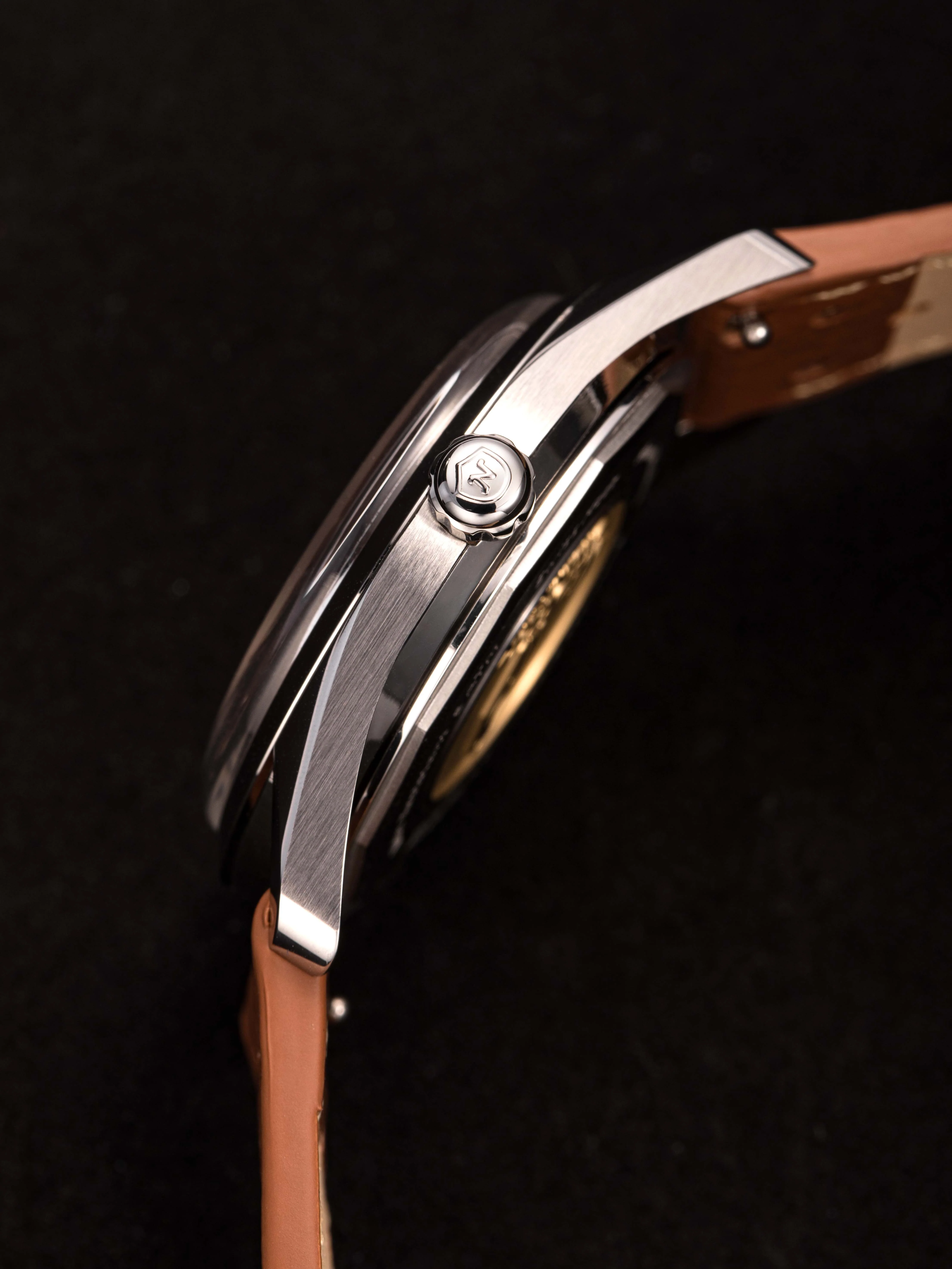 Nivada Grenchen Antarctic 35 mm - Salmon No date - Image 30