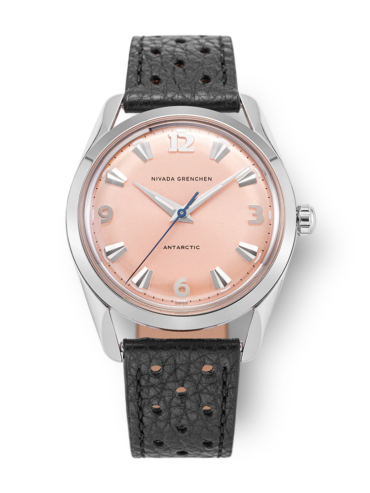Nivada Grenchen Antarctic 35 mm - Salmon No date - Image 39