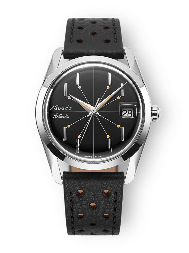 Nivada Grenchen Antarctic Spider Black 35mm - Image 17