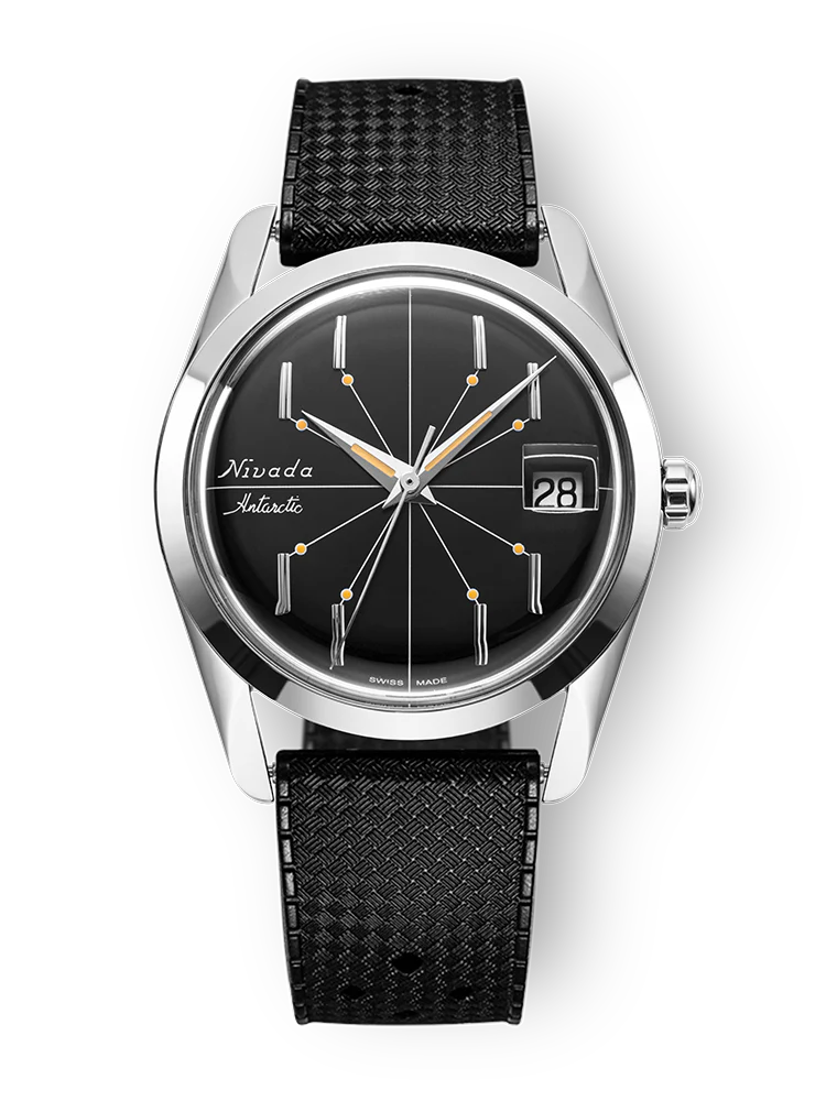 Nivada Grenchen Antarctic Spider Black 35mm - Image 20