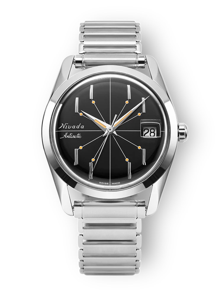 Nivada Grenchen Antarctic Spider Black 35mm - Image 26