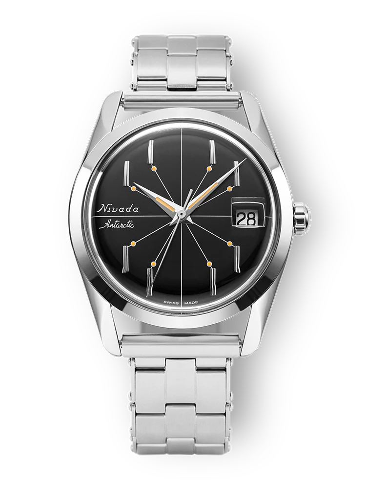 Nivada Grenchen Antarctic Spider Black 35mm - Image 27