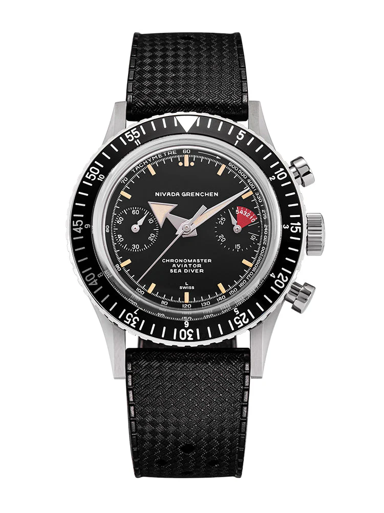Nivada Grenchen Chronomaster Broad Arrow - Inter Bezel - Image 19