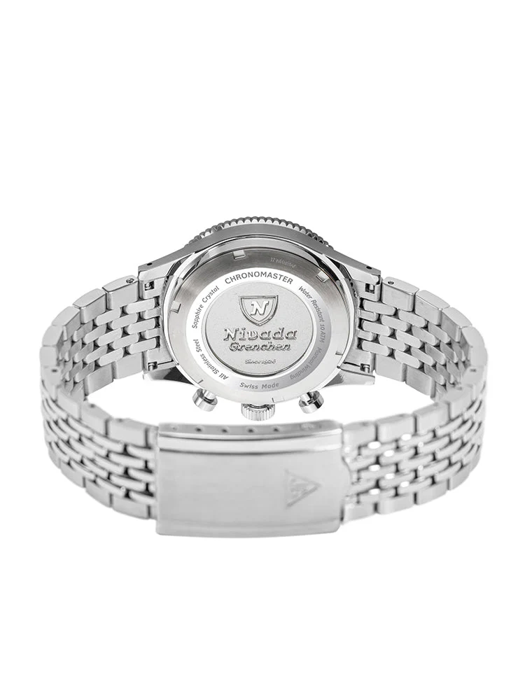 Nivada Grenchen Chronomaster Broad Arrow - Inter Bezel - Image 36