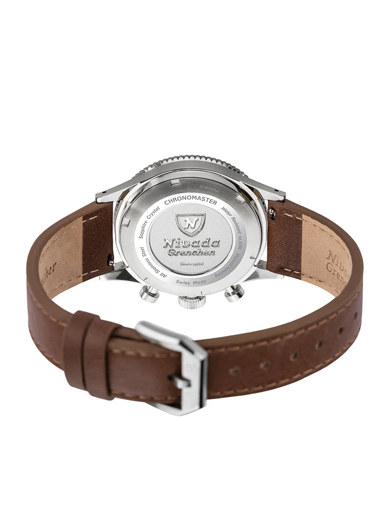 Nivada Grenchen Chronomaster Broad Arrow - Inter Bezel - Image 38