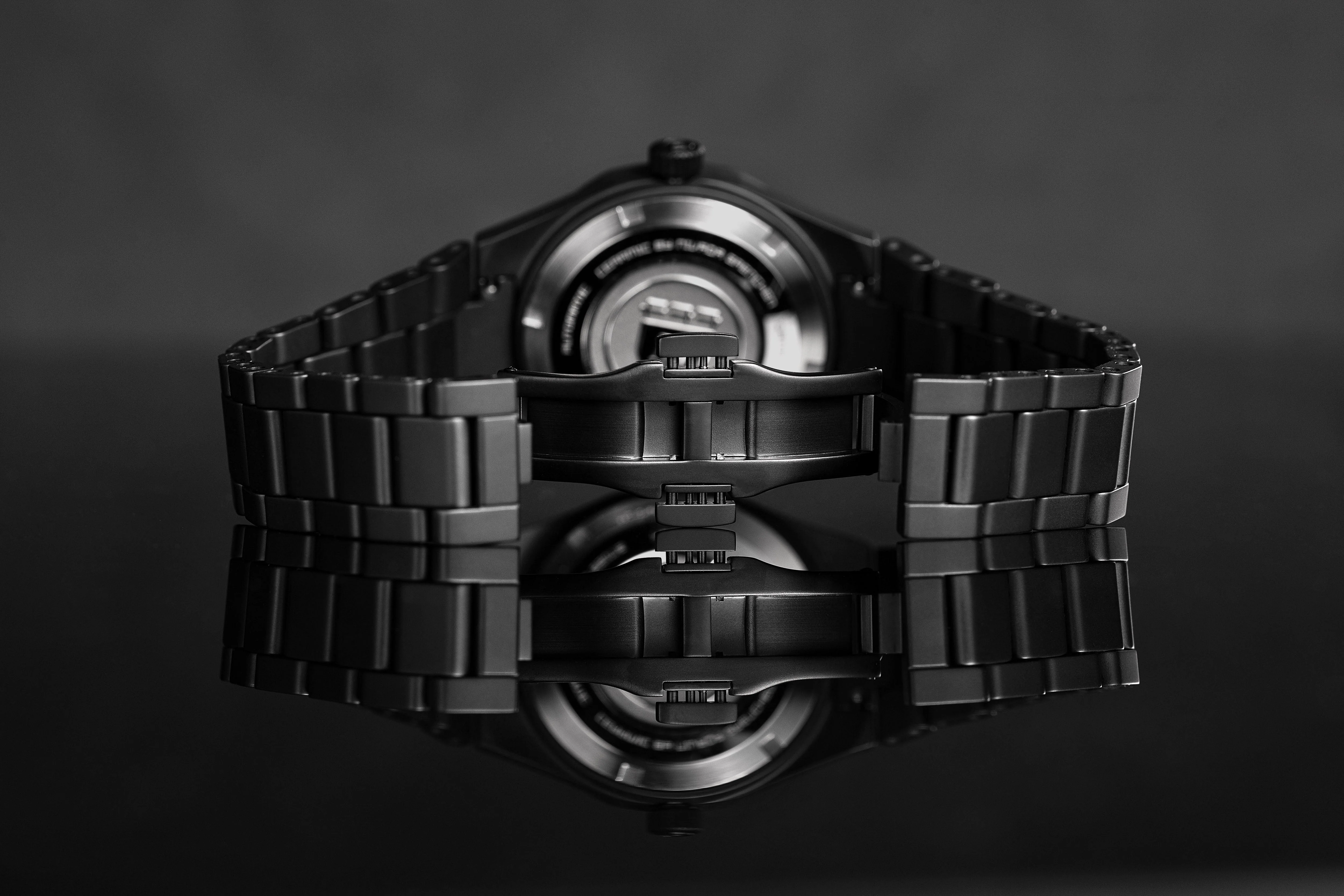 Nivada Grenchen F77 Black Ceramic Meteorite - Image 10