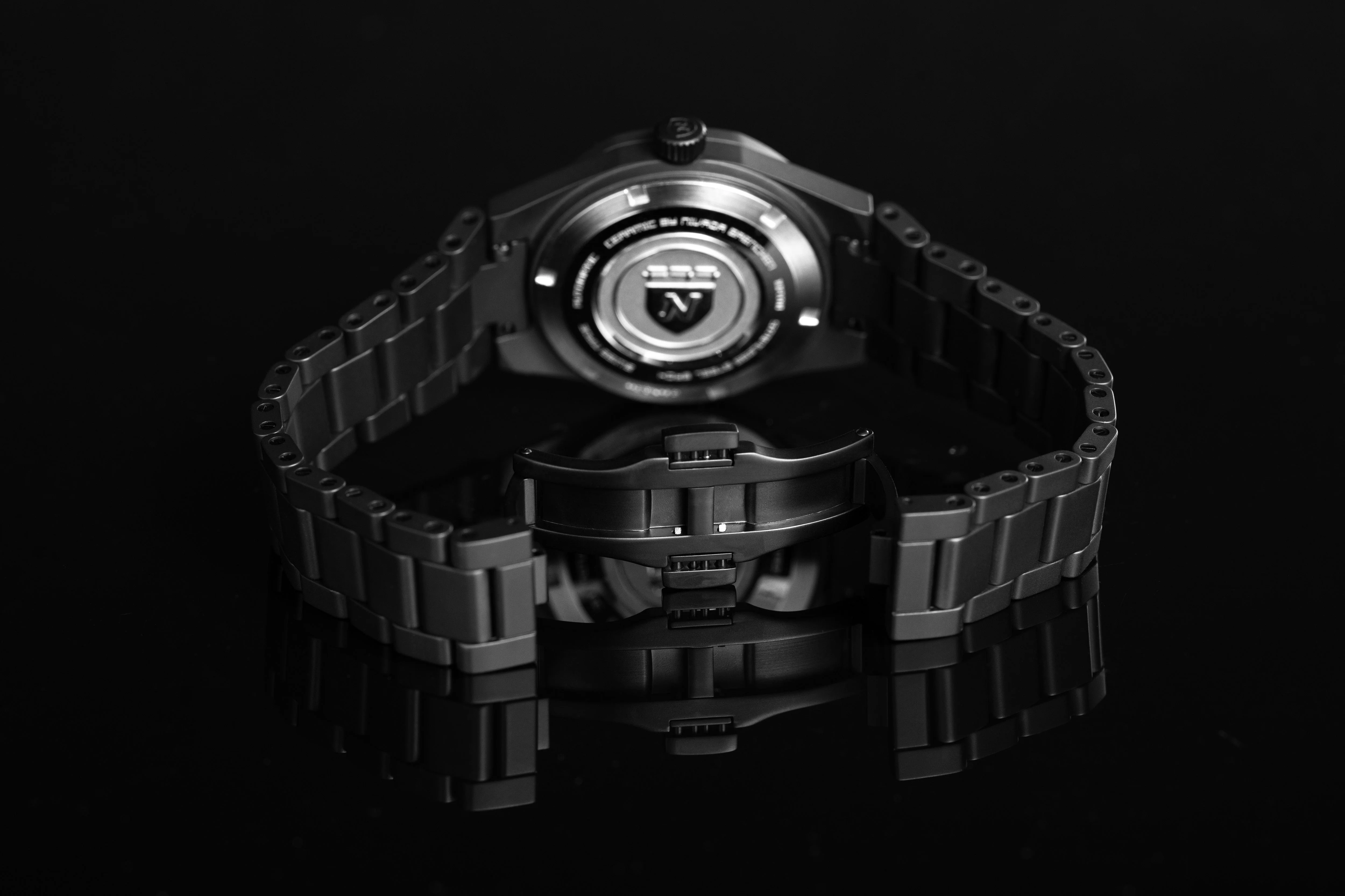 Nivada Grenchen F77 Black Ceramic Meteorite - Image 11