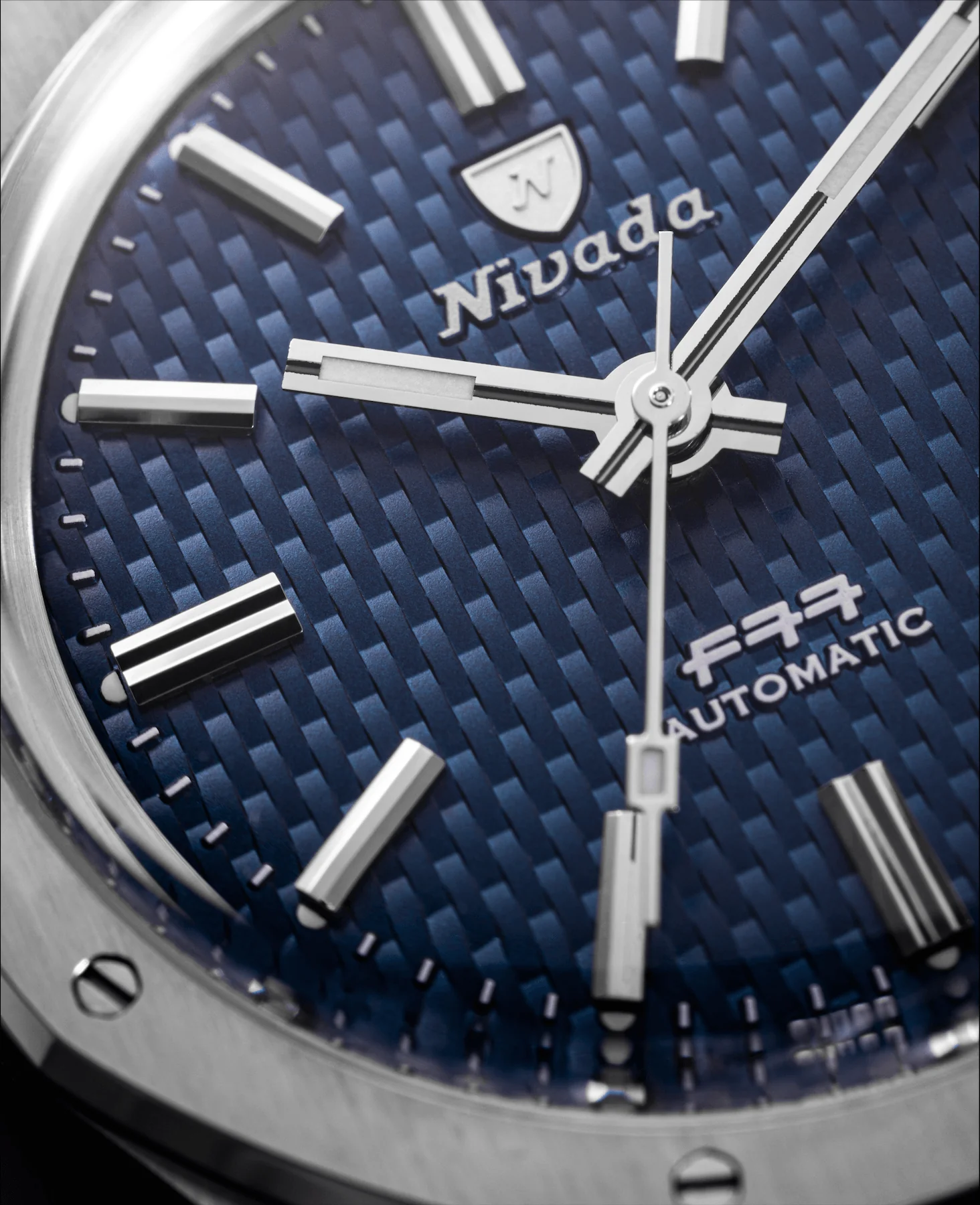 Nivada Grenchen F77 Blue No Date - Image 14