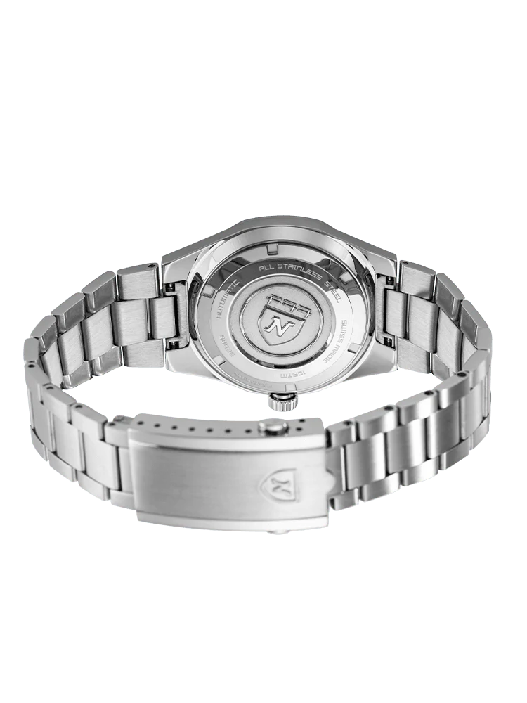 Nivada Grenchen F77 Blue With Date - Image 2