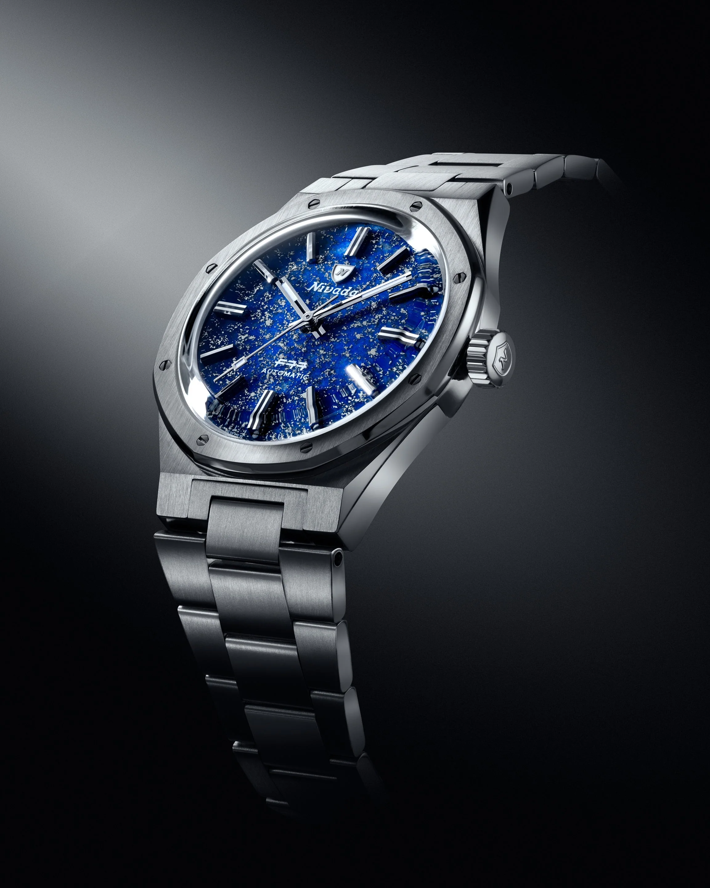 Nivada Grenchen F77 Lapis Lazuli - Image 3