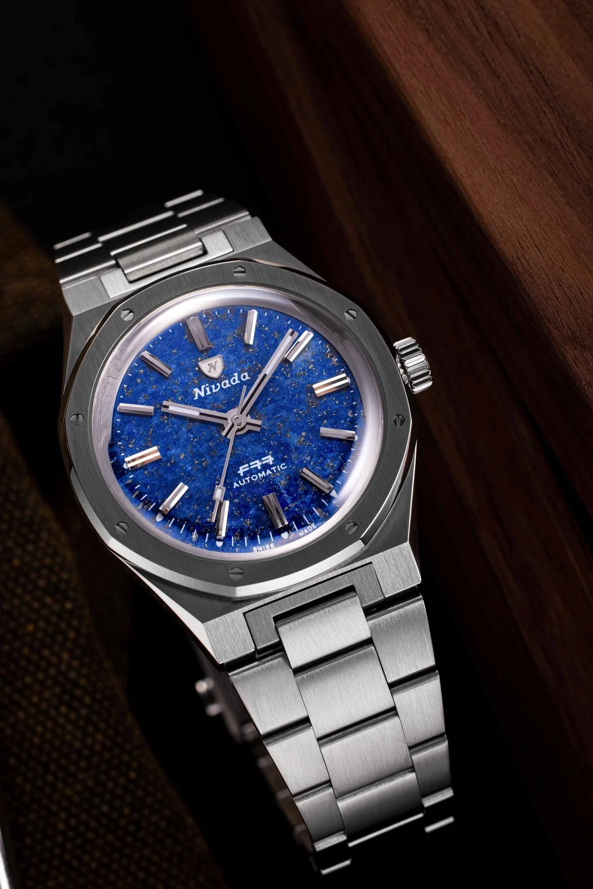 Nivada Grenchen F77 Lapis Lazuli - Image 9