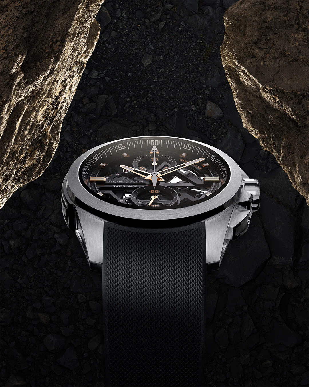 NORQAIN Independence Skeleton Chrono 42mm - Image 5