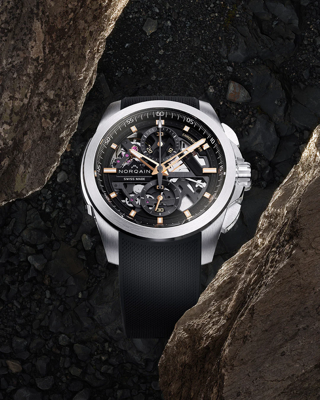 NORQAIN Independence Skeleton Chrono 42mm - Image 7