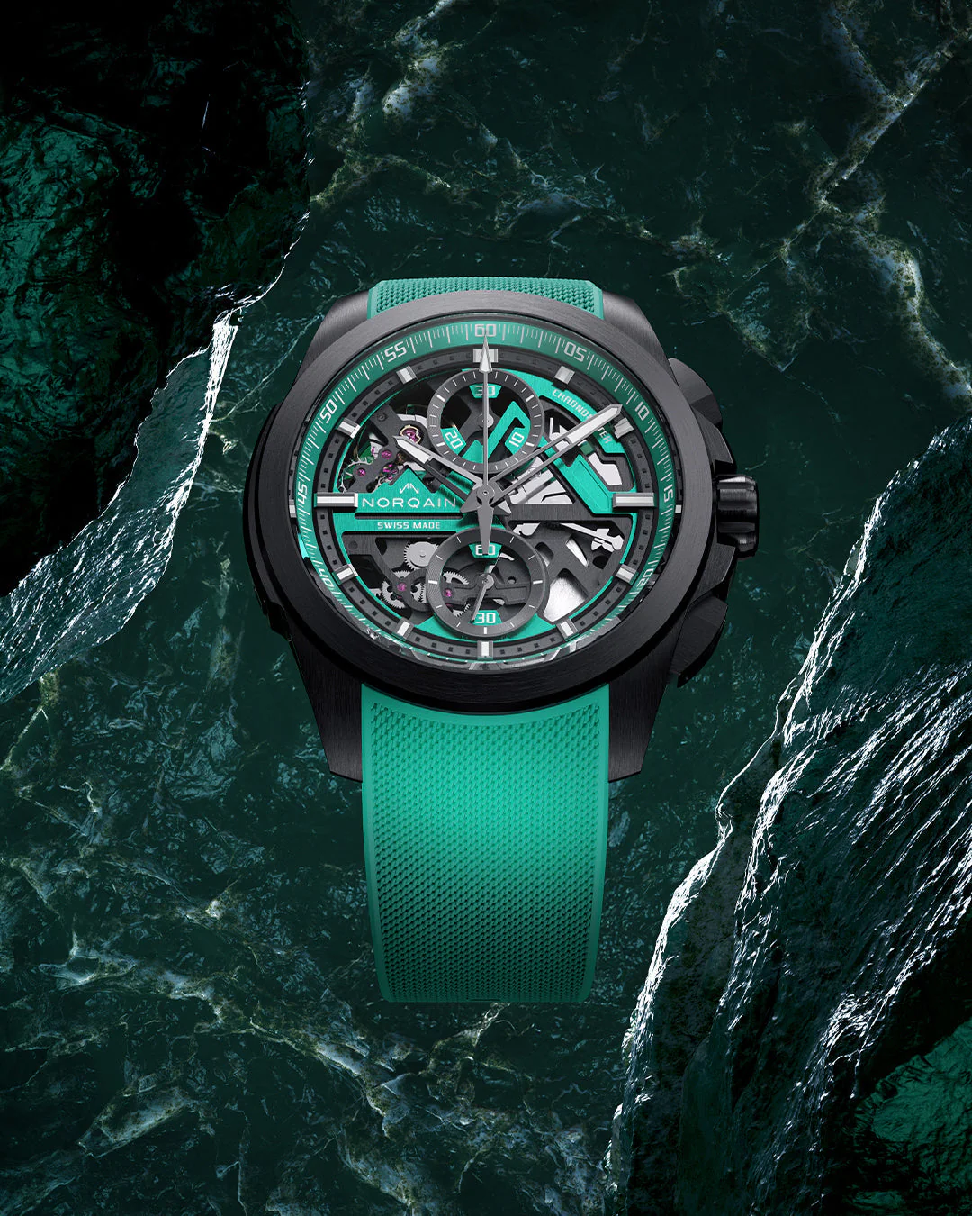 NORQAIN Independence Skeleton Chrono 42mm Limited Edition - Image 7