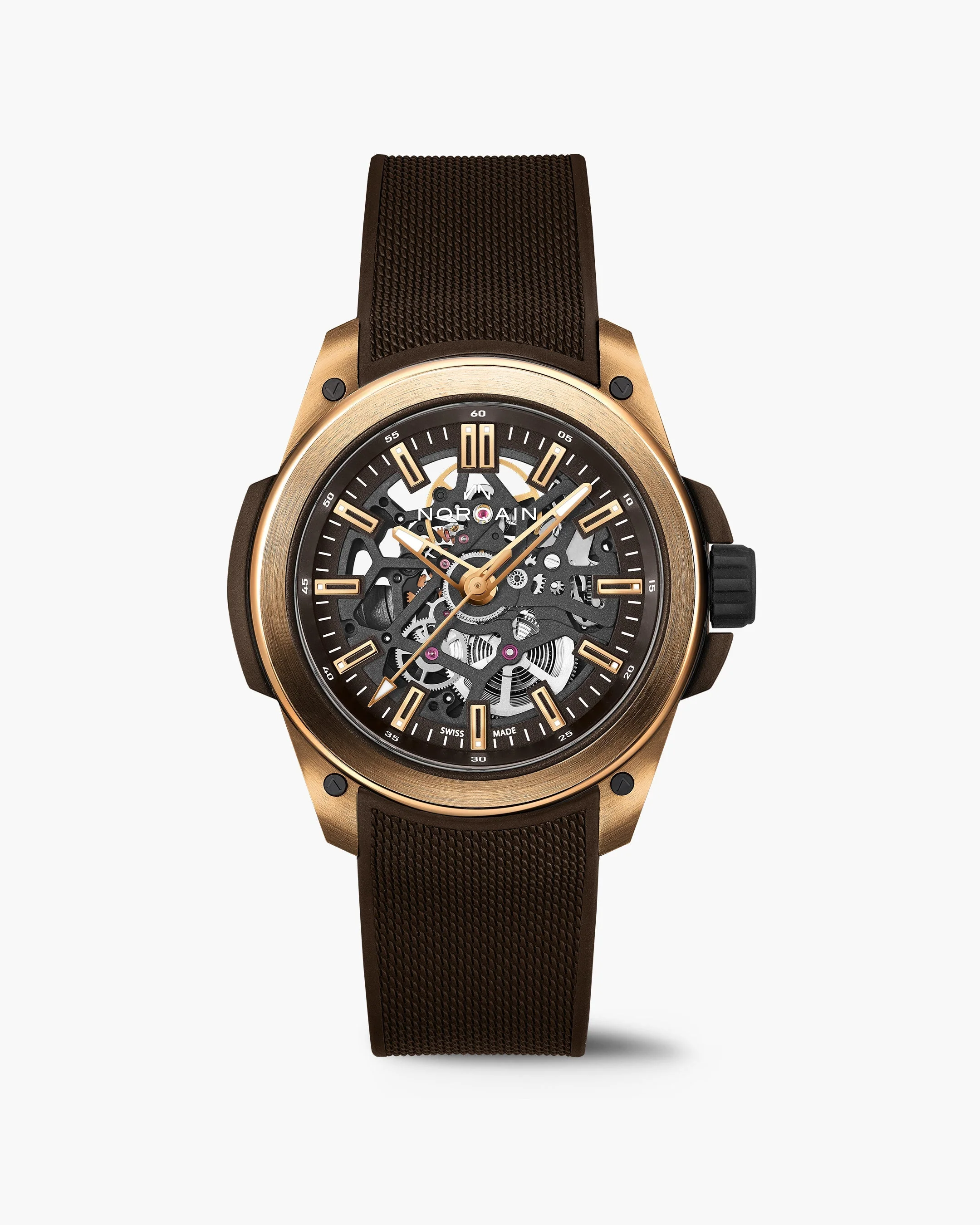 NORQAIN Wild ONE Skeleton 42mm - Gold