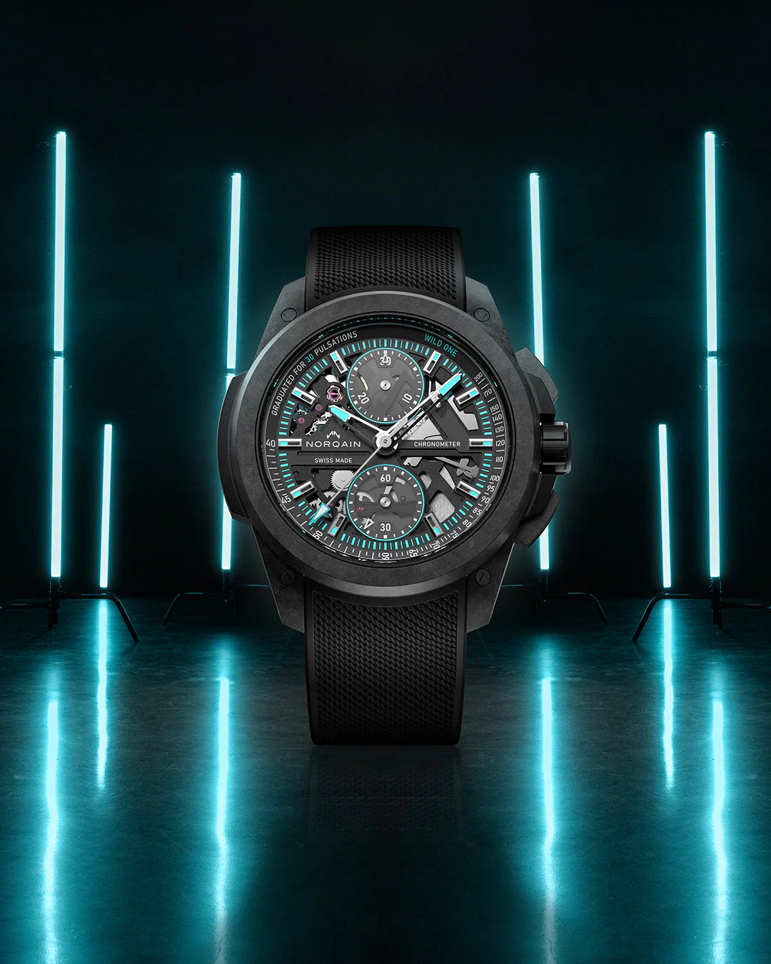Norqain Wild One Skeleton Chrono - Image 3