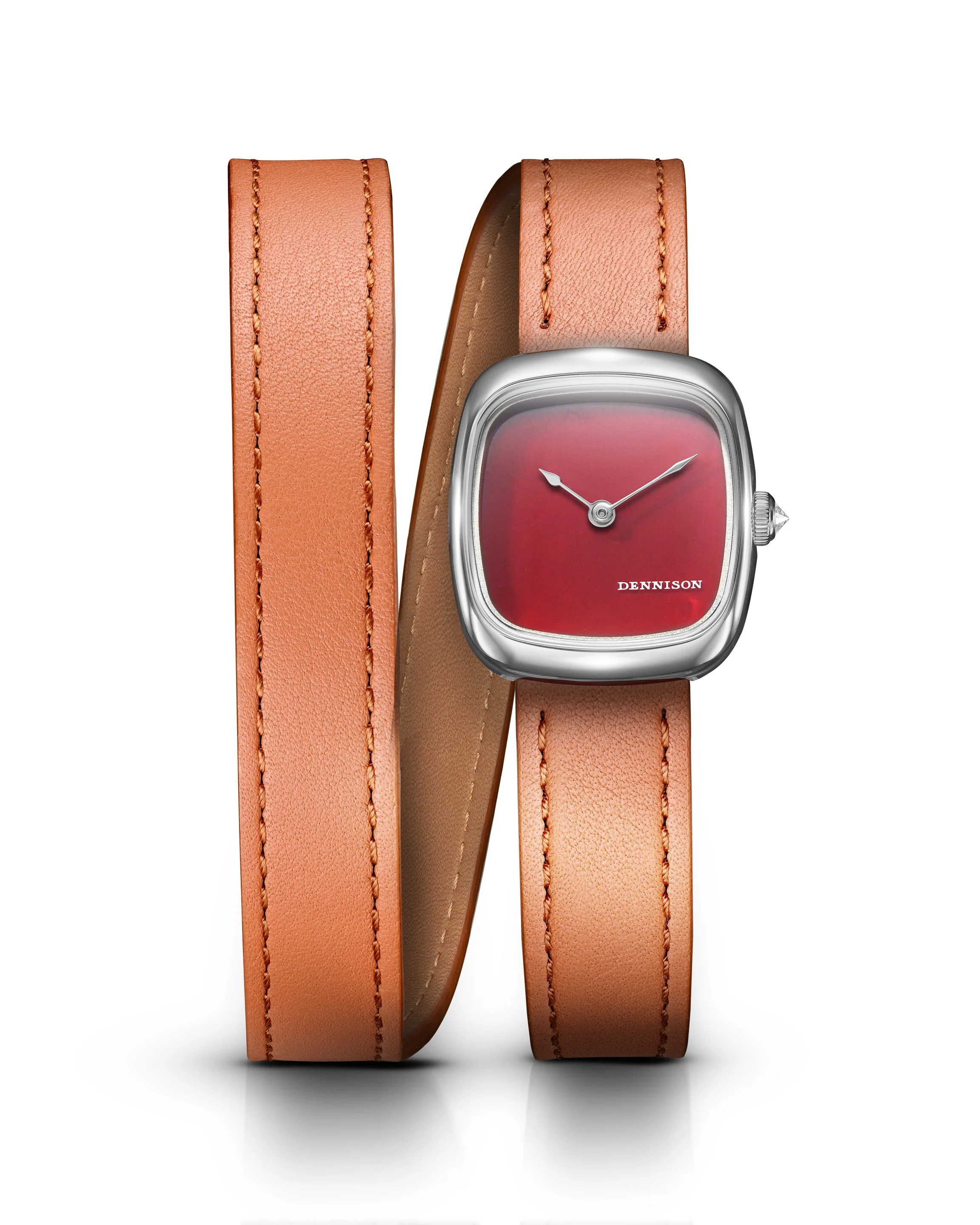 Dennison Mini Red Jasper In Steel
