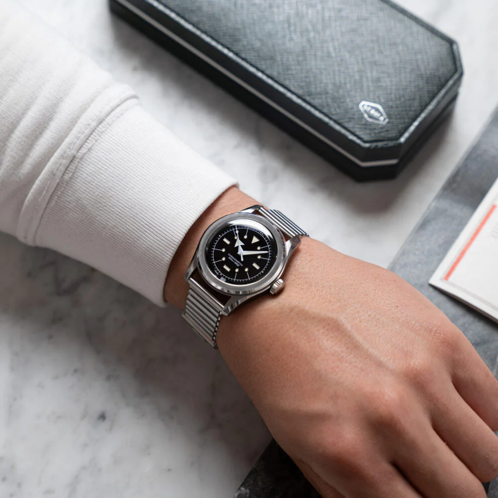Serica 6190 M.S.L. Chronometer Enamel Black - Image 2