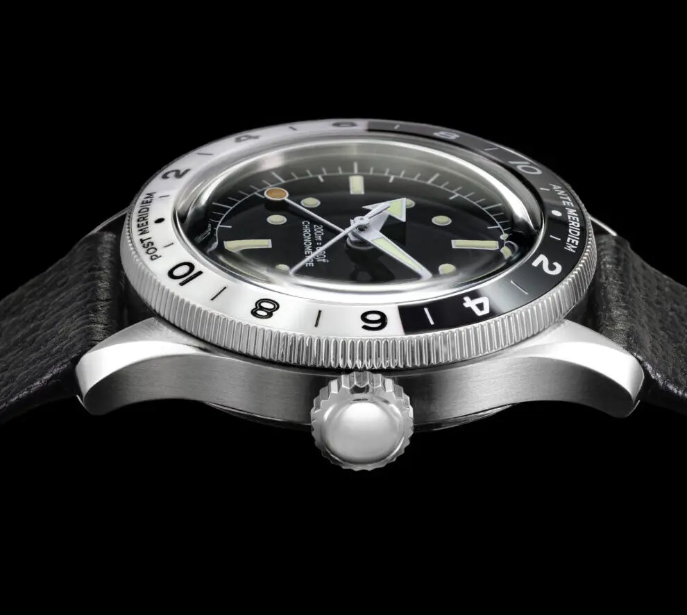 Serica 8315 Travel Chronometer Enamel Black - Image 4