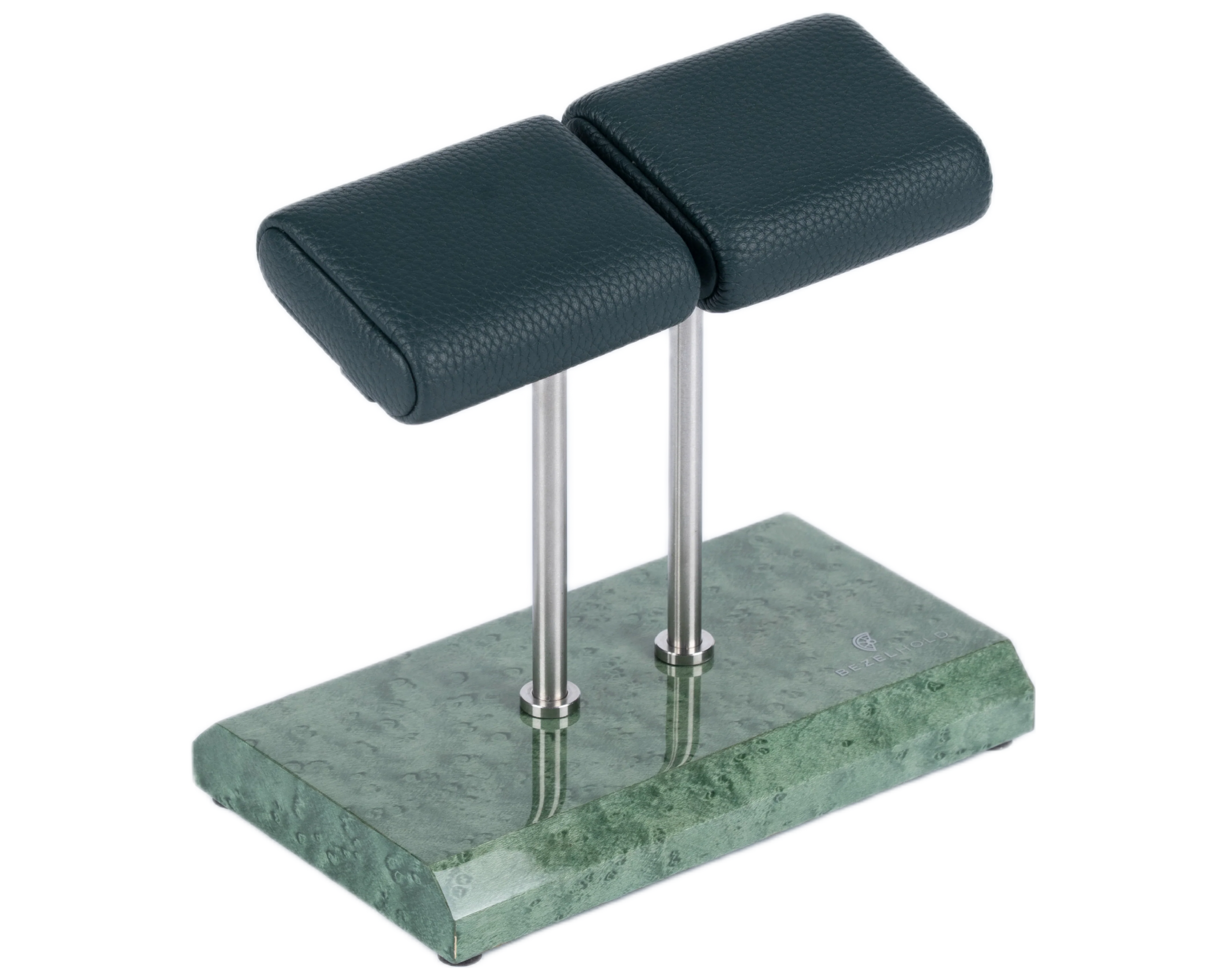 BezelHold The Duet (Emerald Burl) - Image 10