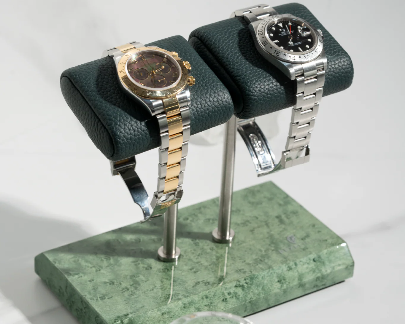 BezelHold The Duet (Emerald Burl) - Image 12