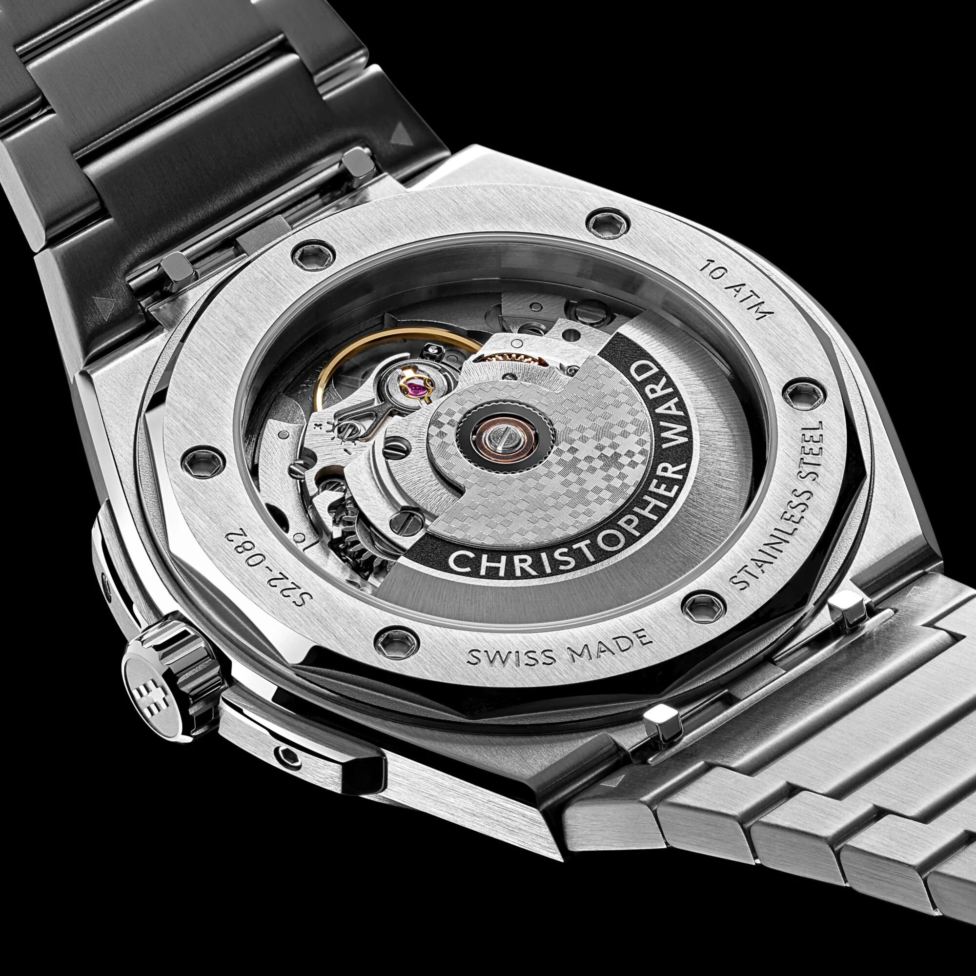 Christopher Ward The Twelve - Basalt Grey - Steel Bracelet - Image 7