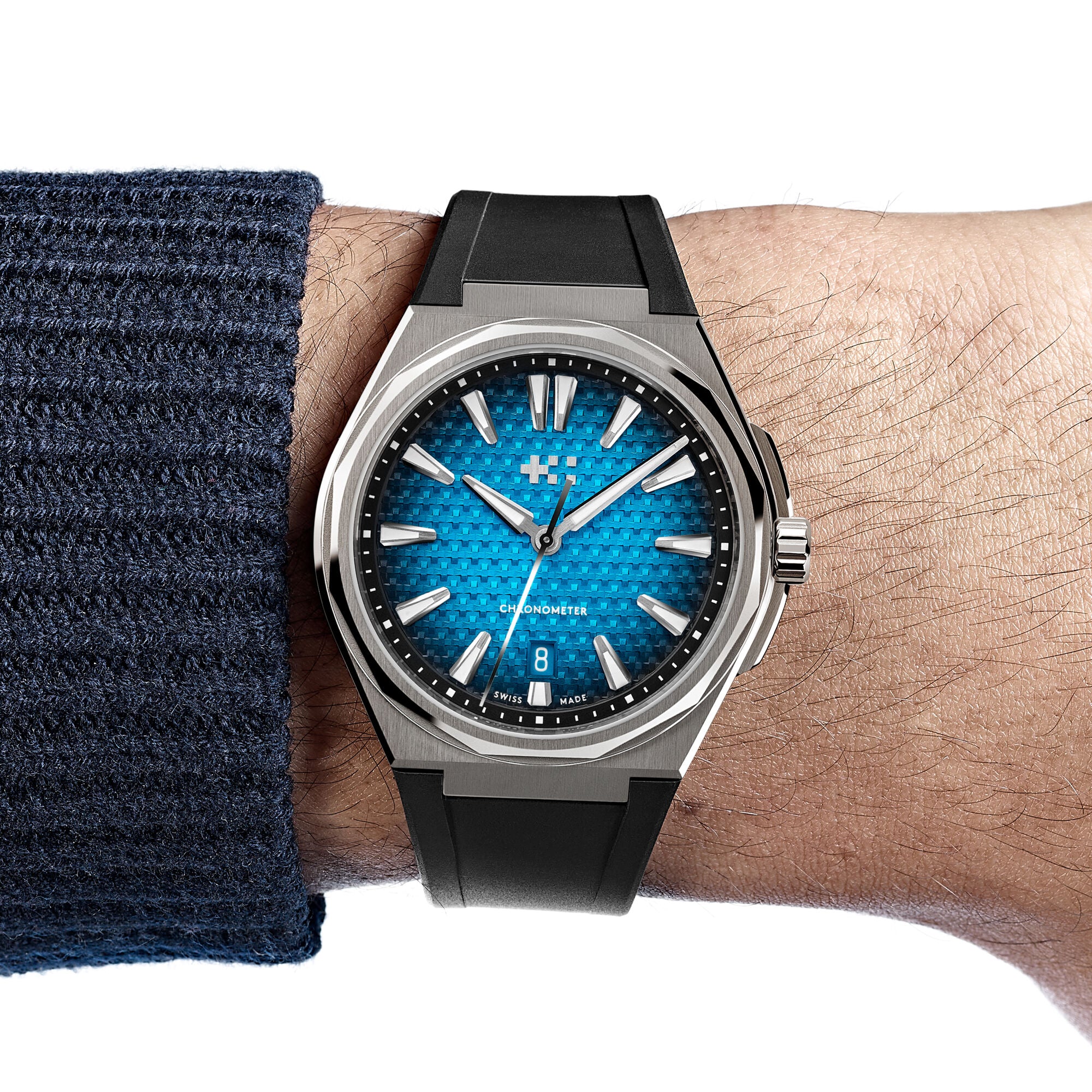 Christopher Ward The Twelve (Ti) - Astral Blue - The Twelve rubber - Image 3