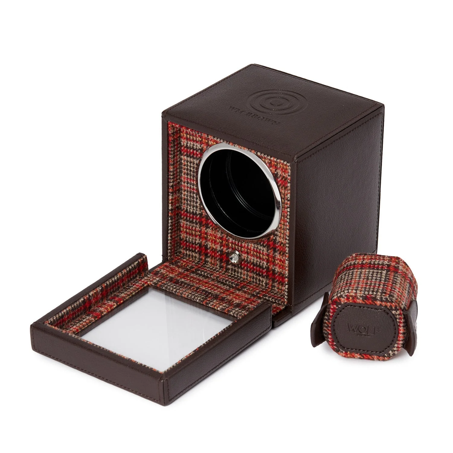 Wolf WM x WOLF Brown Single Watch Winder - Image 2