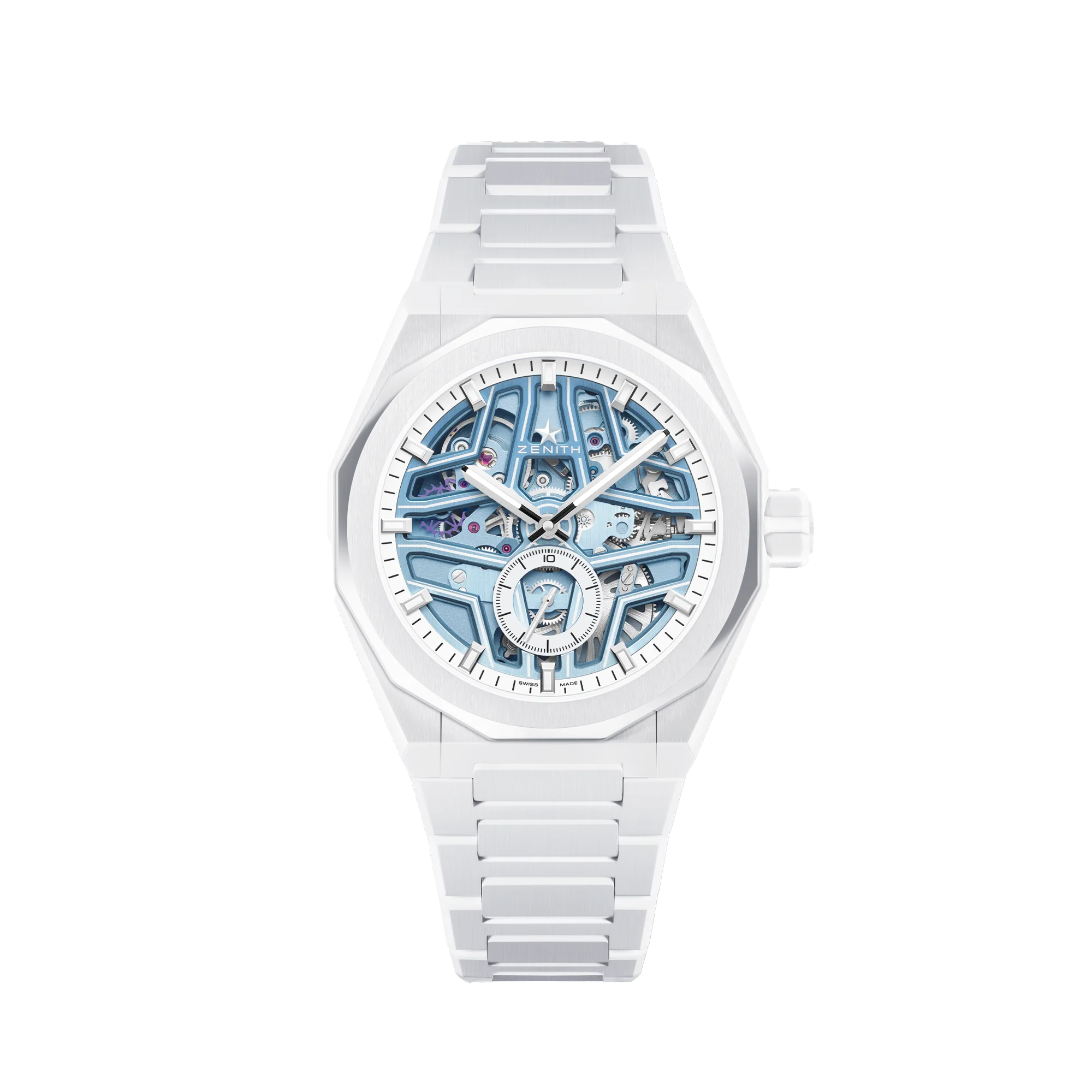 Zenith Defy Skyline Skeleton White Surfer Ceramic