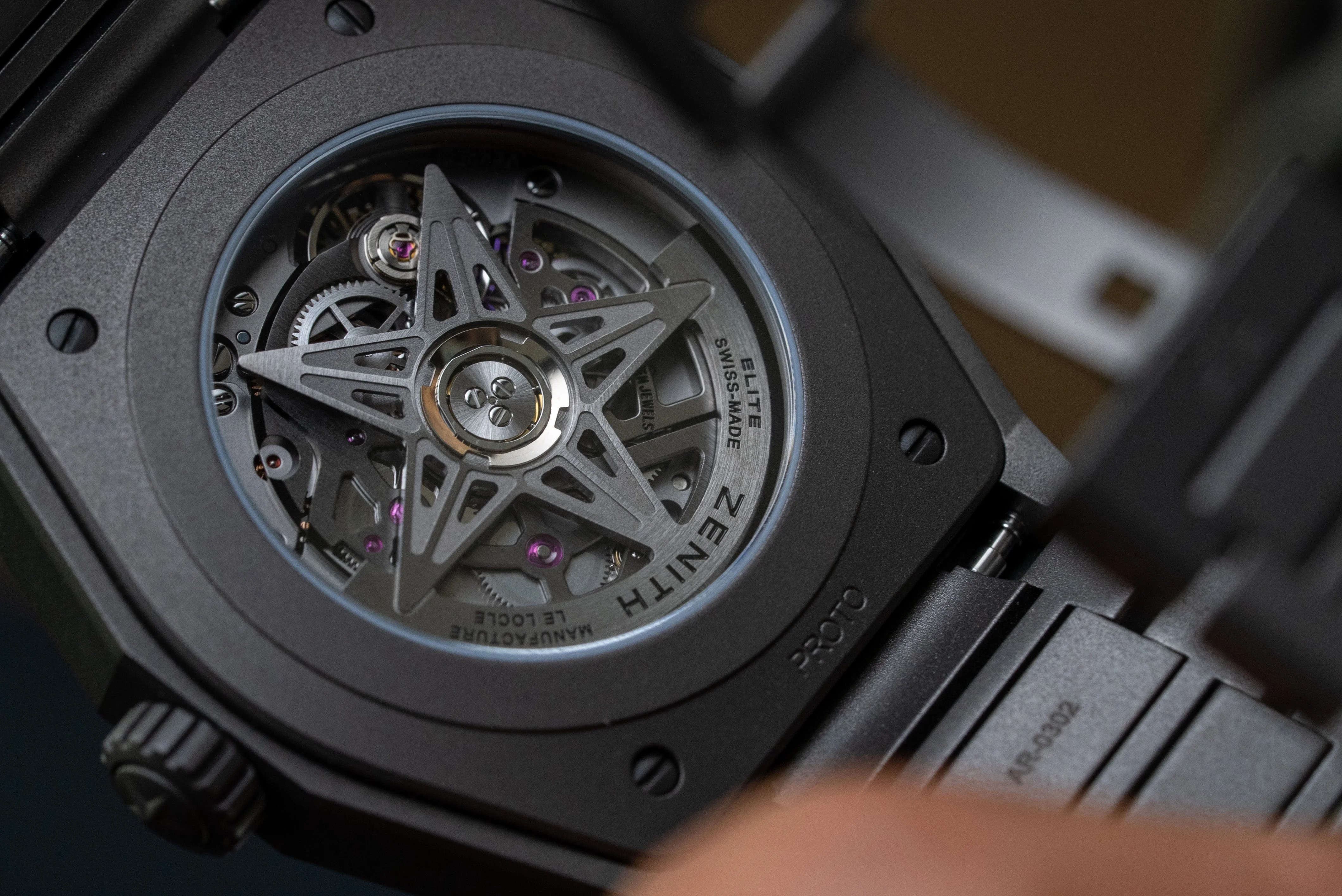 Zenith Defy Classic Skeleton "Night Surfer" Time+Tide Edition - Image 6